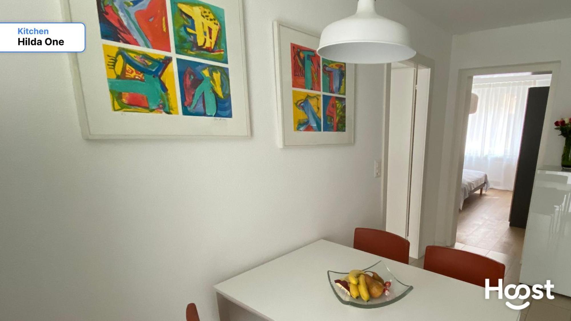 H1 With 4,5 Room, Bathroom, Kitchen, Central, Quiet & Modern With Office Zúrich Exterior foto