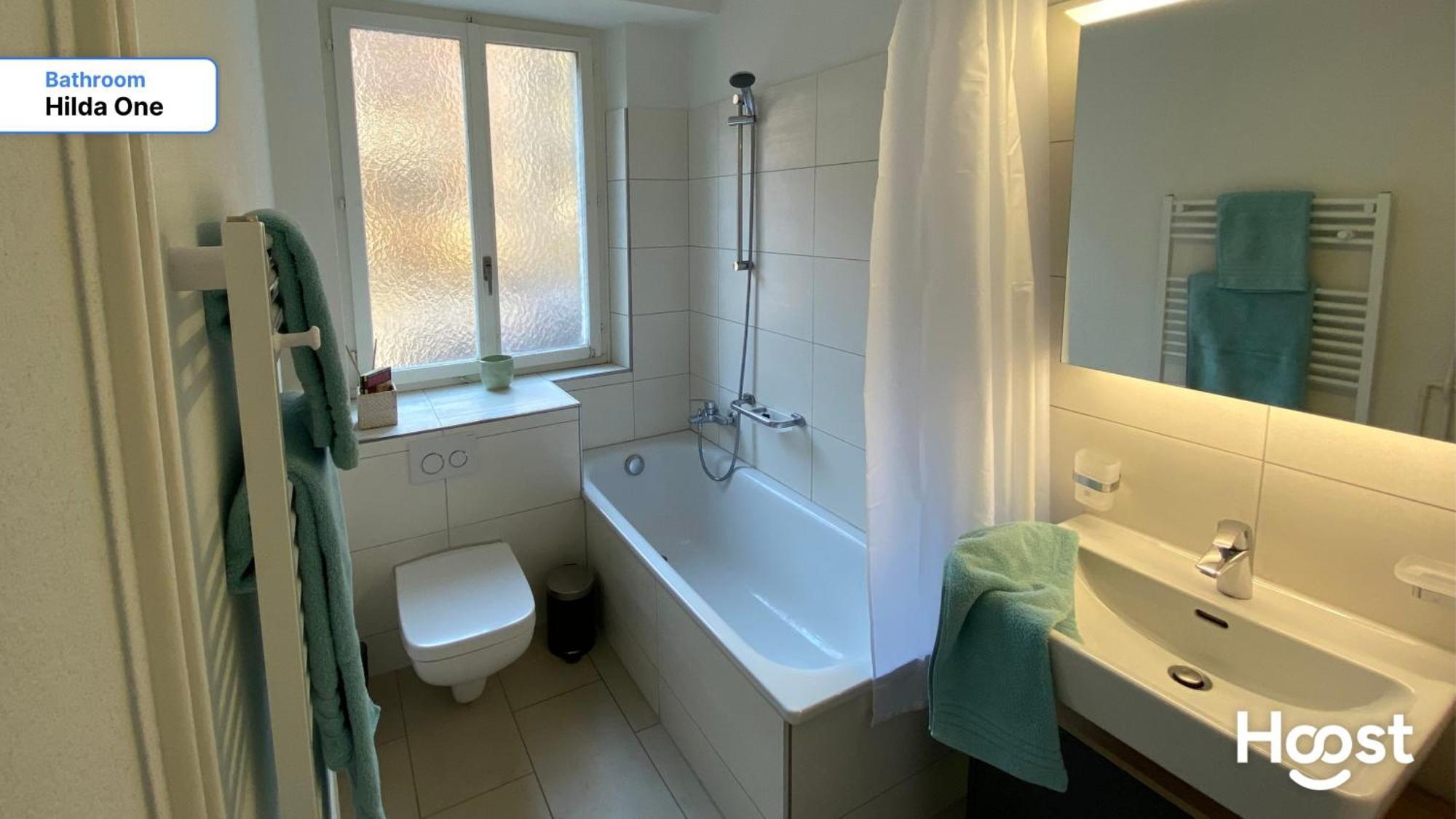 H1 With 4,5 Room, Bathroom, Kitchen, Central, Quiet & Modern With Office Zúrich Exterior foto