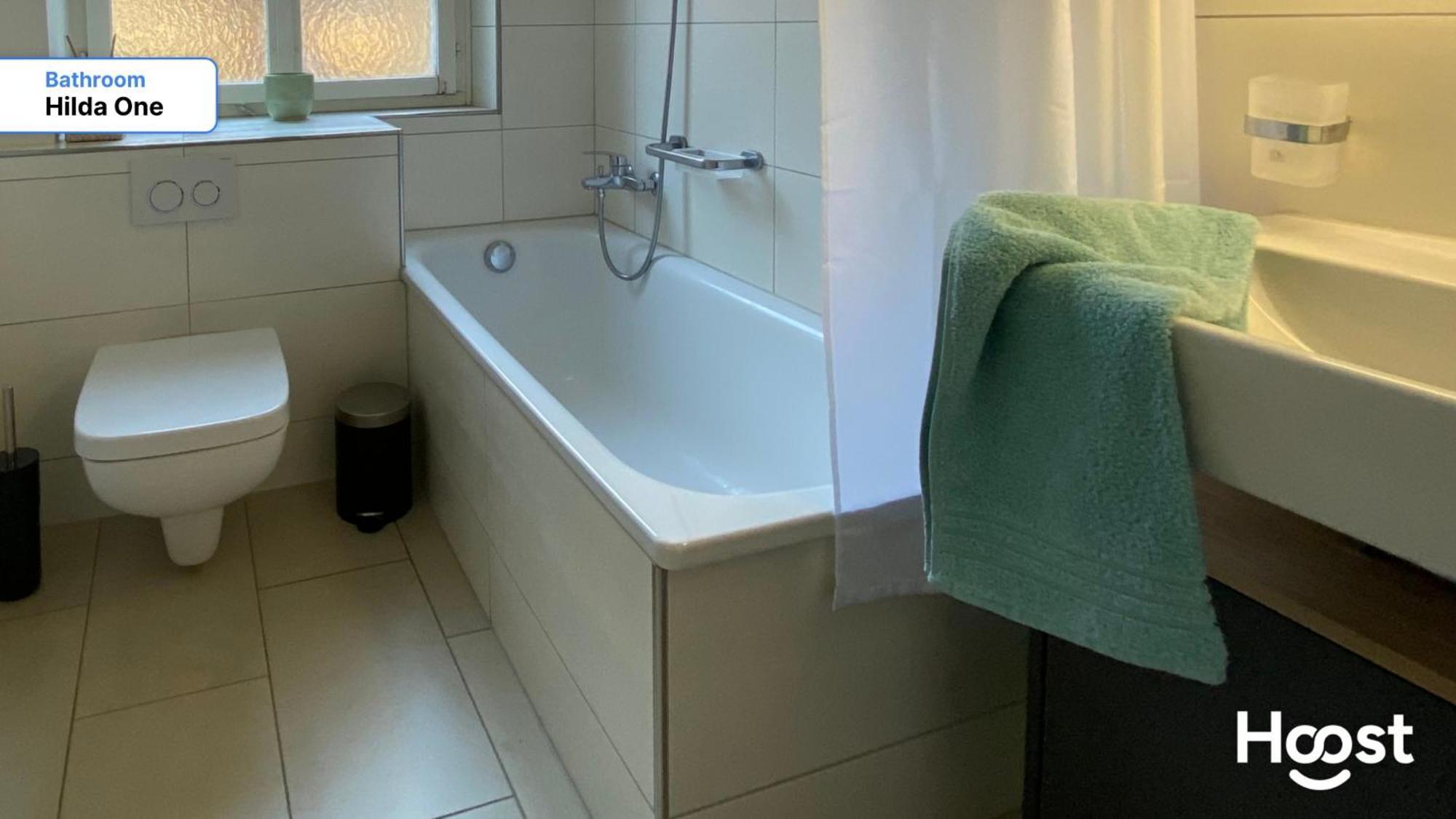 H1 With 4,5 Room, Bathroom, Kitchen, Central, Quiet & Modern With Office Zúrich Exterior foto