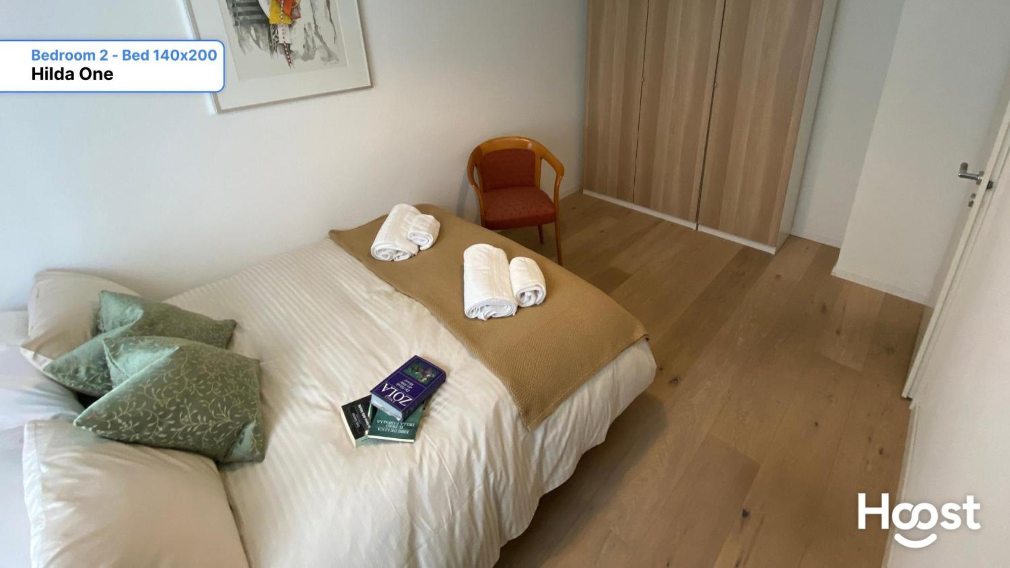 H1 With 4,5 Room, Bathroom, Kitchen, Central, Quiet & Modern With Office Zúrich Exterior foto